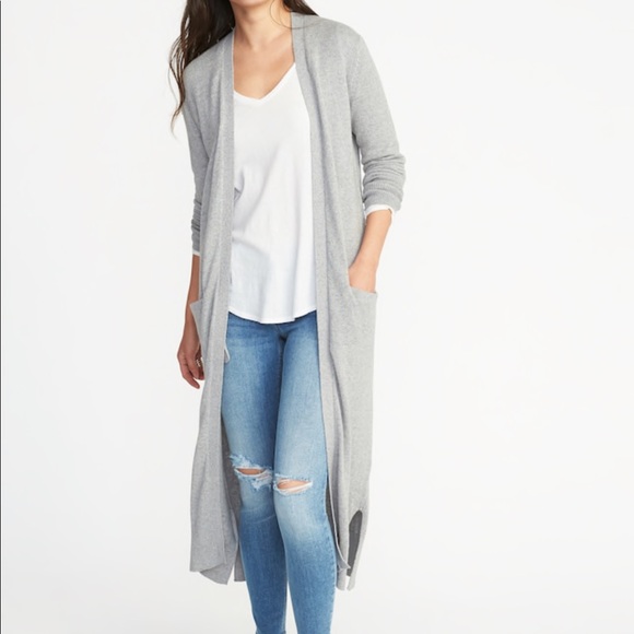 old navy cream cardigan